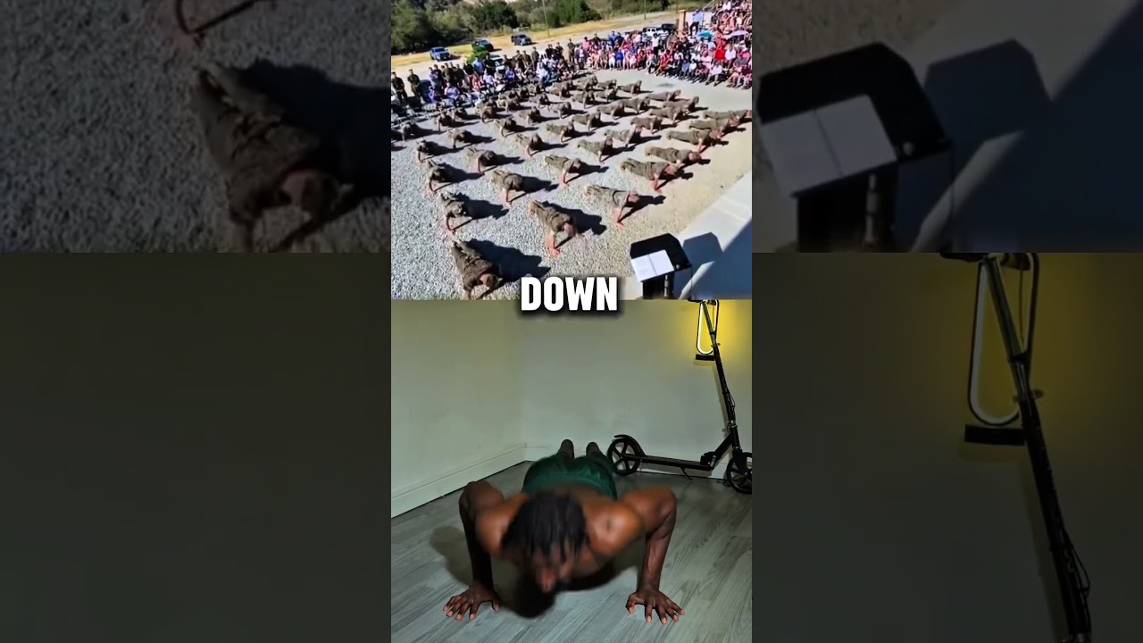 Recon Military Push Up Challenge ✅