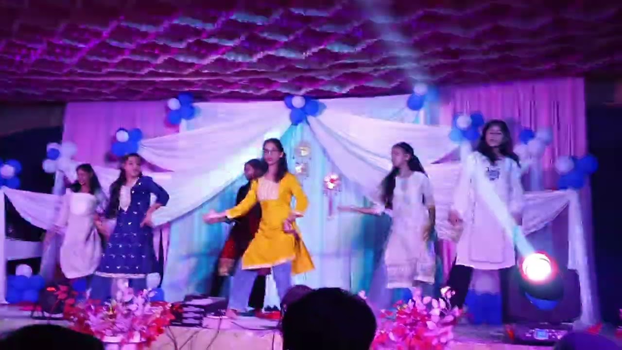 GROUP DANCE BY CLASS X GIRLS ON 31ST NIGHT 2024