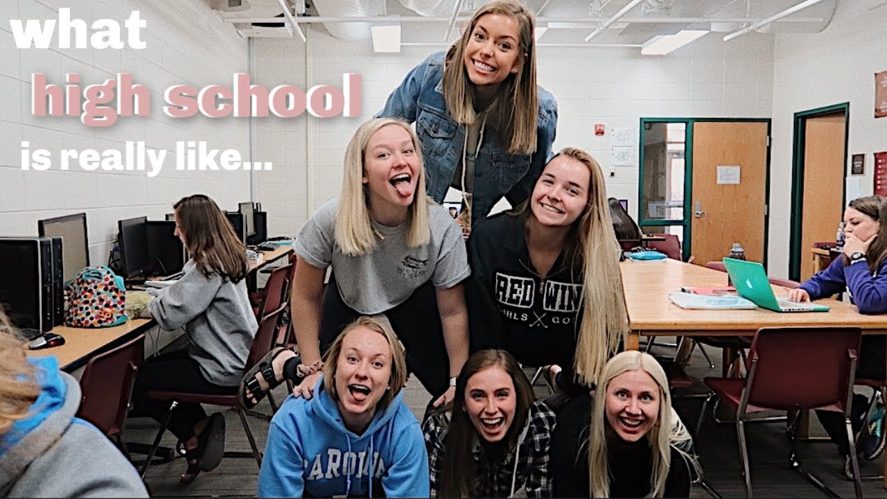 a ~crazy~ day in high school