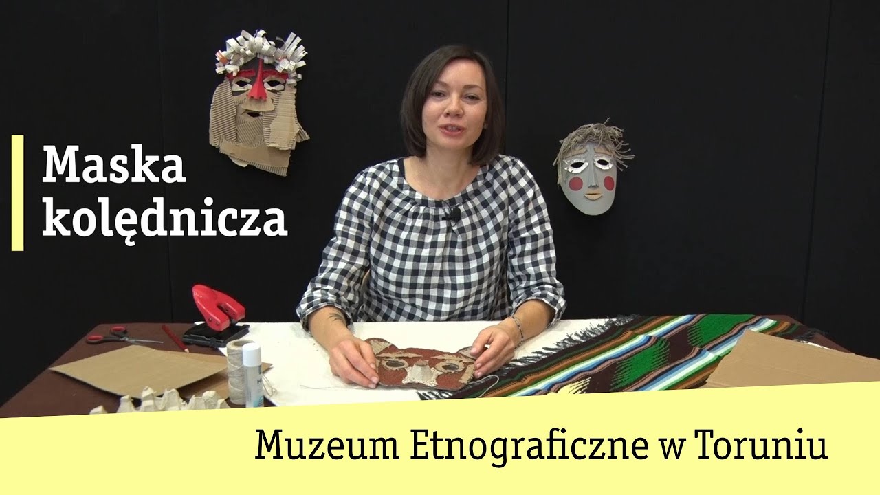 Kalendarz adwentowy – Maska kolędnicza