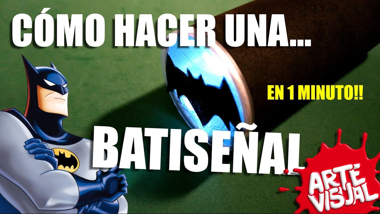 ARTE VISUAL - BATISE&Ntilde;AL EN UN MINUTO #AbrilVideosMil #BATSIGNAL