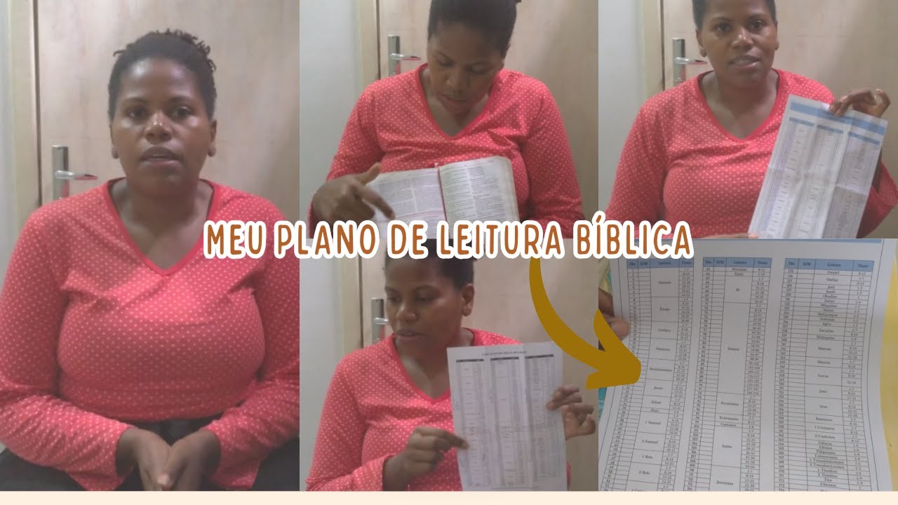 Como fazer a leitura bíblica em seis meses- meu cronograma para ler a bíblia toda
