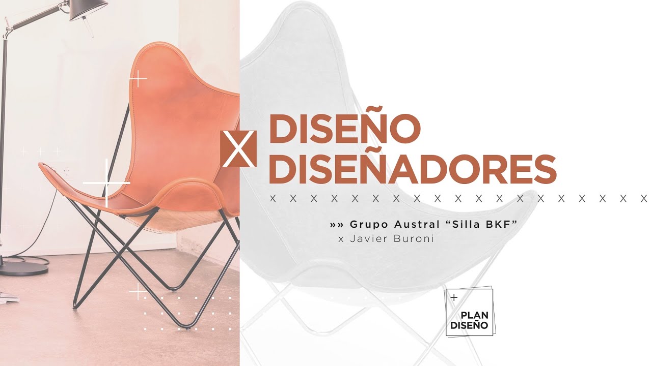 Diseño x Diseñadores. Grupo Austral Silla BKF Butterfly de Bonet Kurchan Ferrari