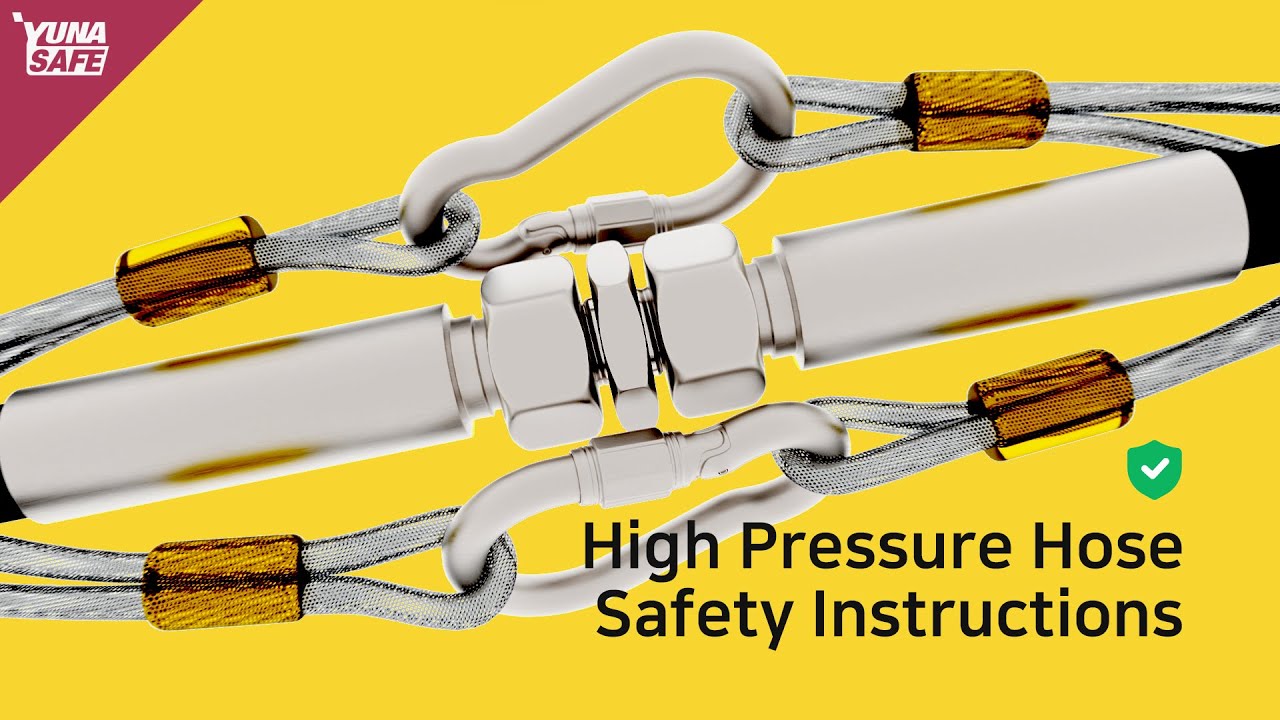 Safety instructions for high pressure hose/Arrestor/Protection