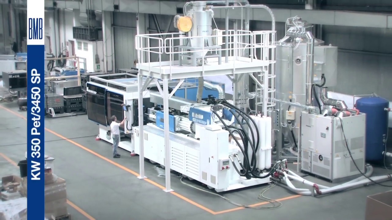 модель BMB KW 350PET/3450 SP. Производство ПЭТ (PET) преформ.
