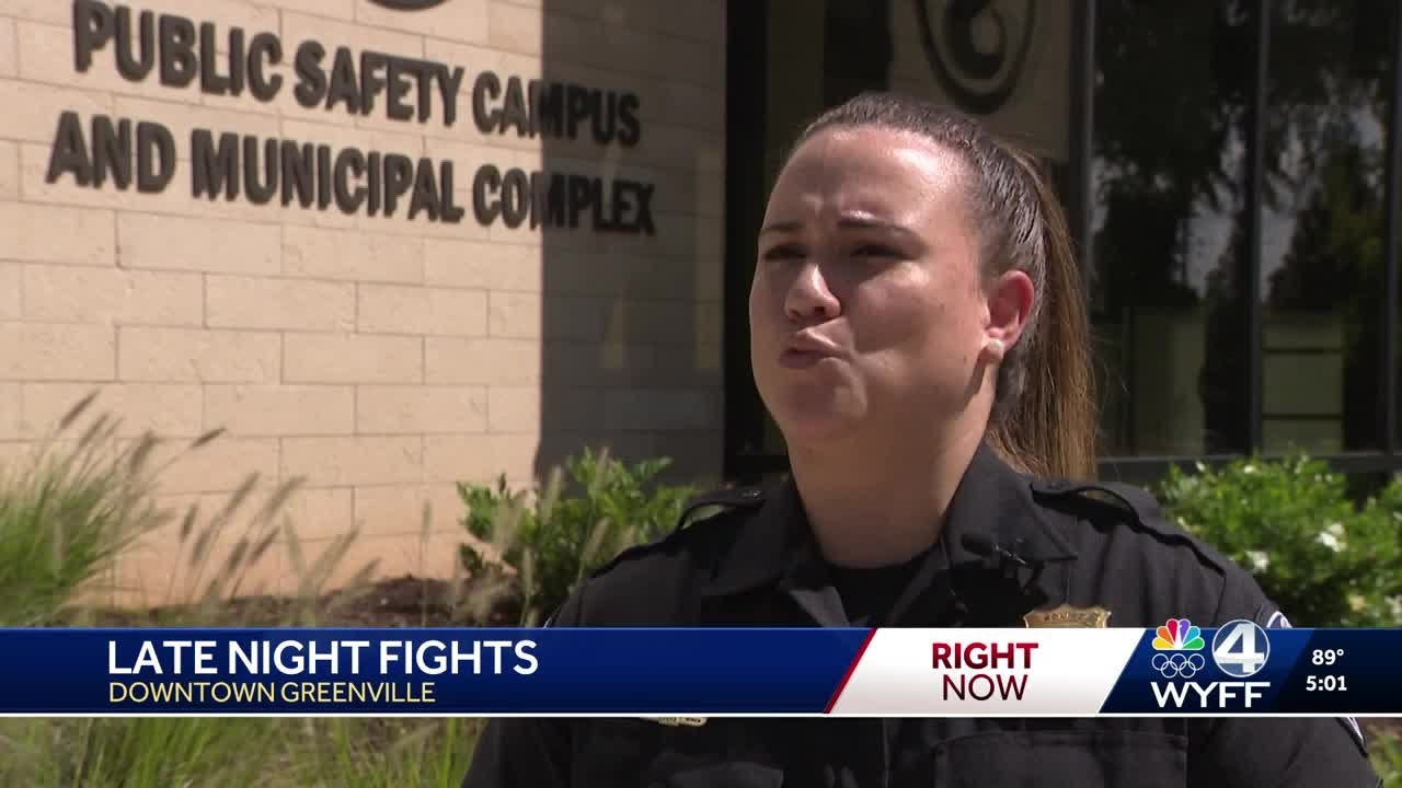 Police speak out about Downtown Greenville fights