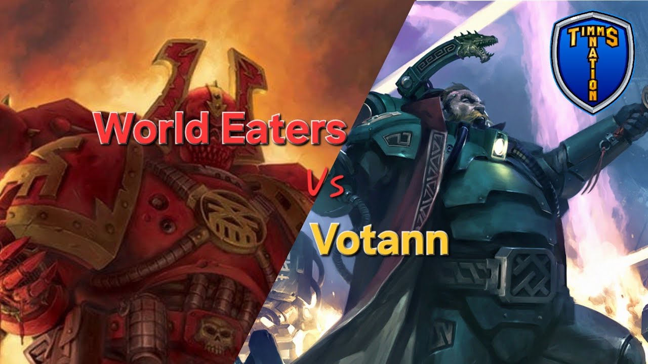Warhammer Wednesday NEW Brandfast Votann Vs Berzerker Warband World Eaters 