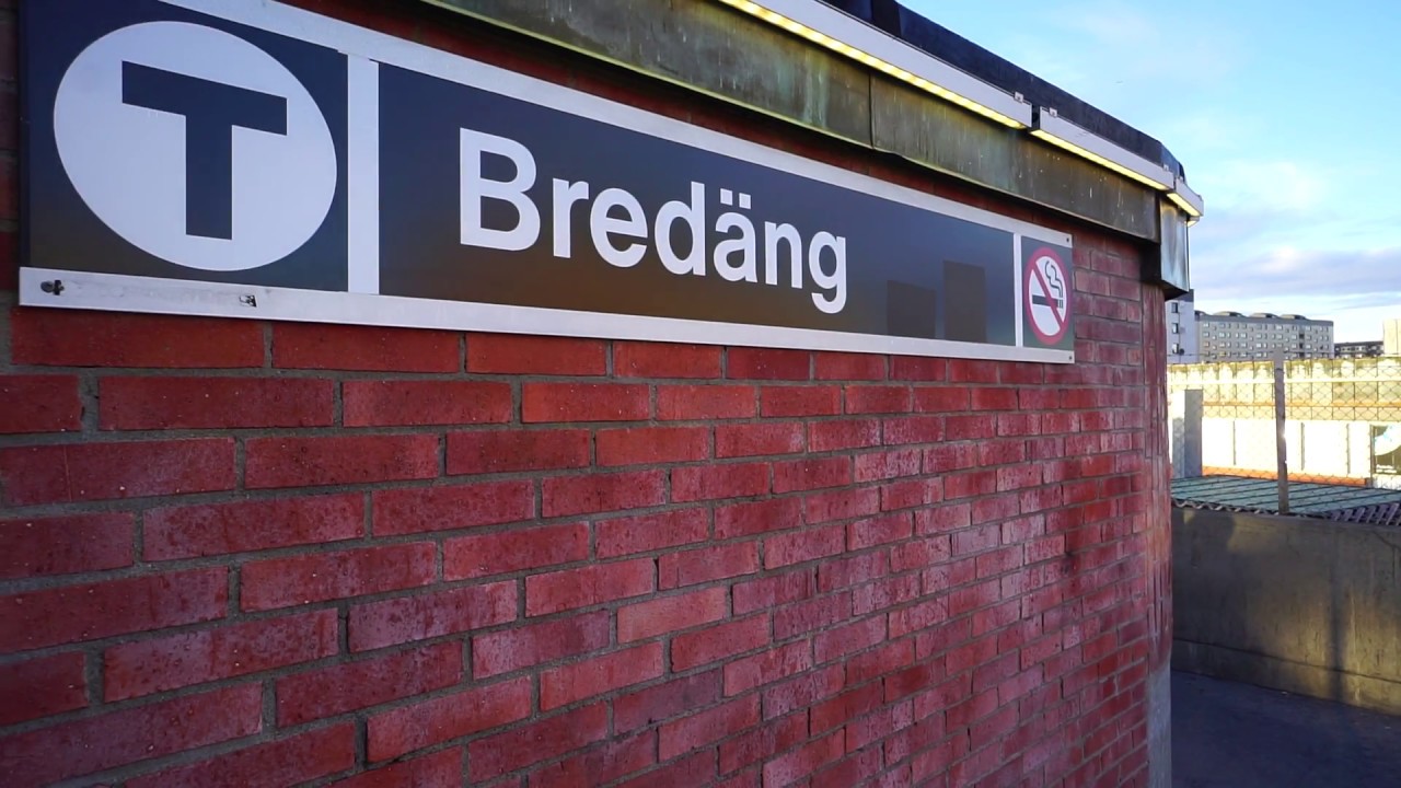 Sweden, Stockholm, walking in Bredäng Centrum