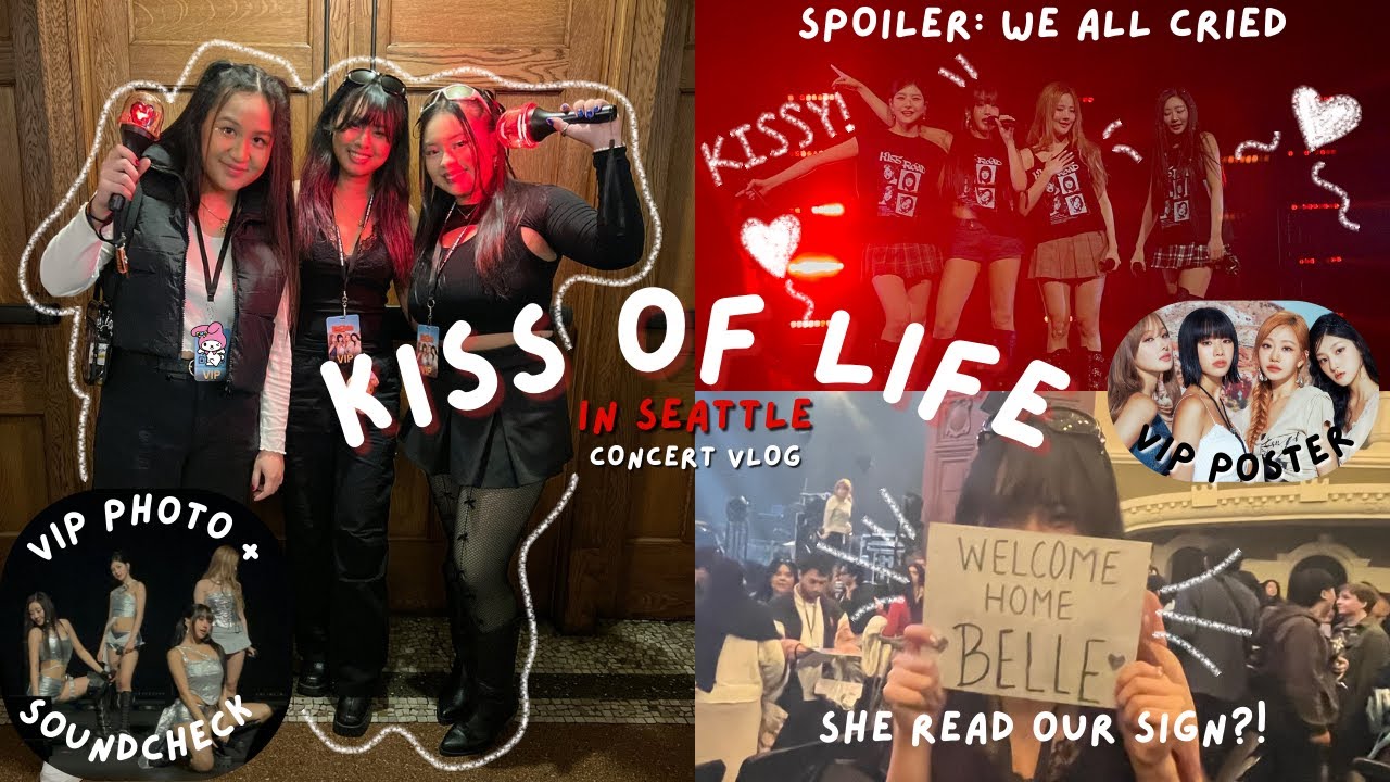 [KISSY log] KIOF in Seattle ❤️ VIP soundcheck + group photo | KISS Road Tour