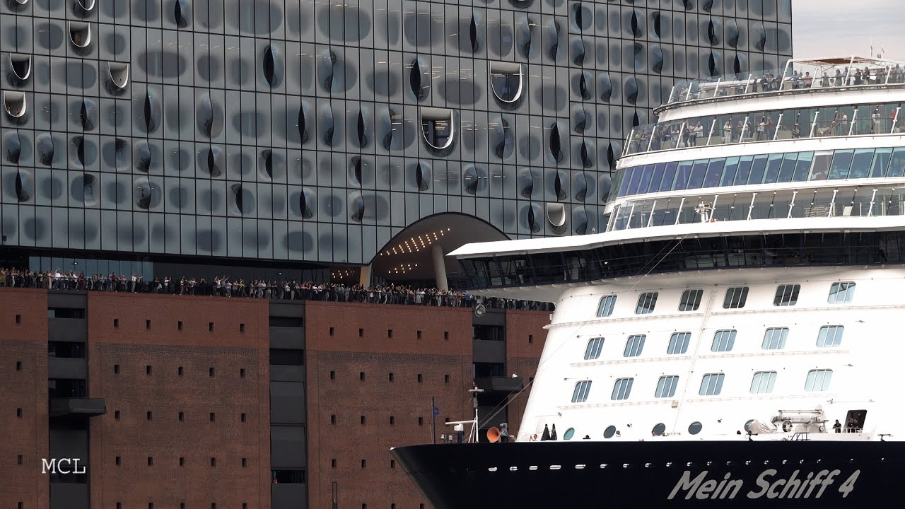 Mein Schiff 4 / Tschüss Hamburg / HafenCity 20.09.2025