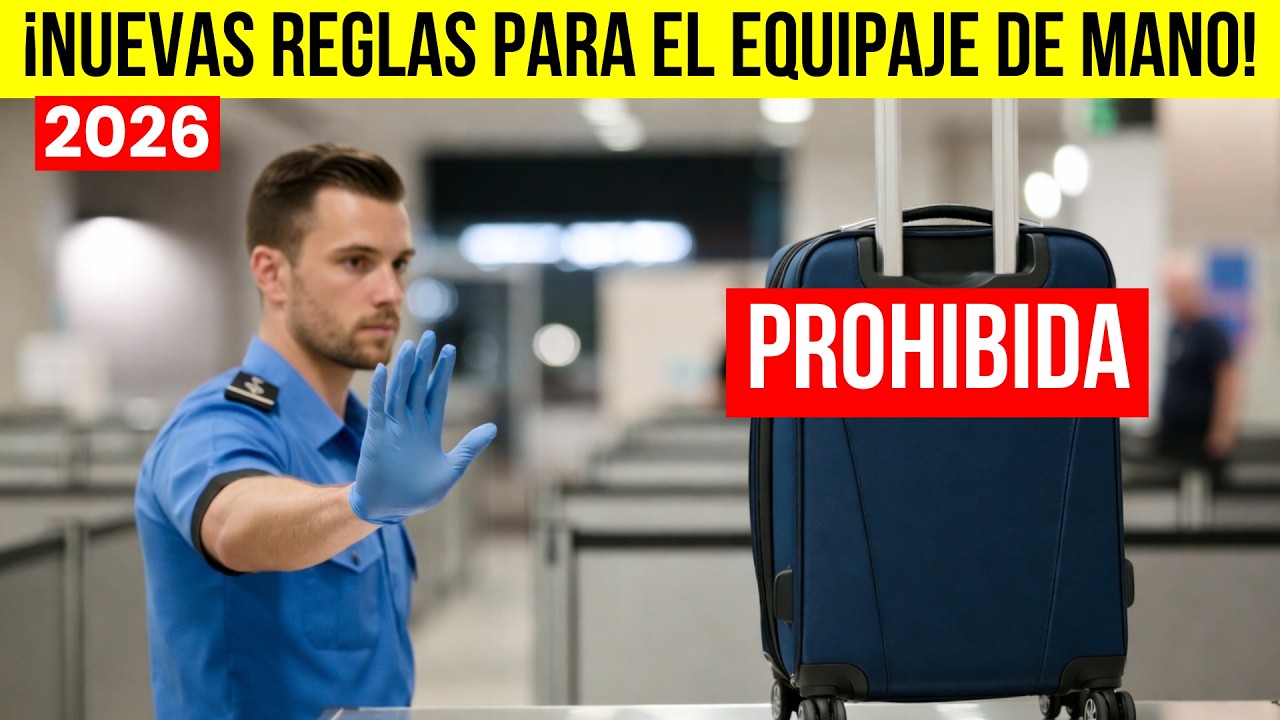 ¡No te dejes atrapar por la TSA! — nuevas reglas de equipaje de mano que cambian en 2026