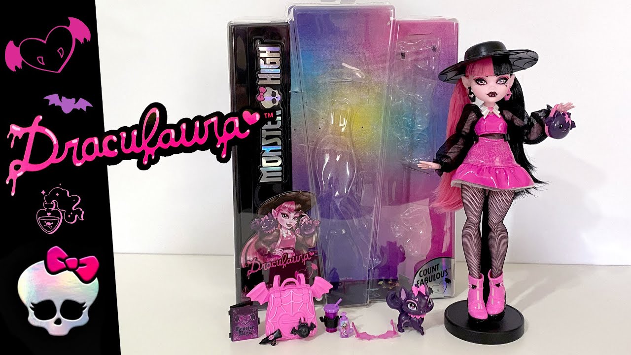 Review DRACULAURA 🔮 CORE REFRESH | Monster High G3