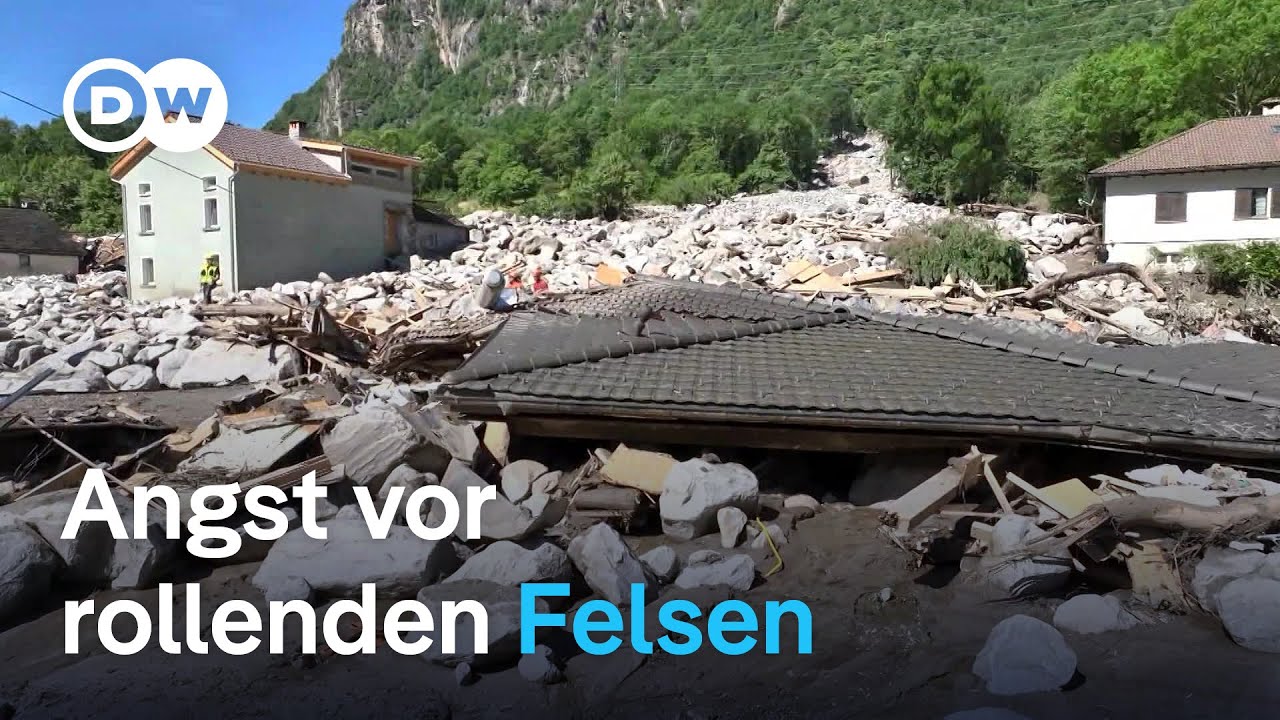 Warum die Sorge vor Erdrutschen w&auml;chst in der Schweiz | Fokus Europa