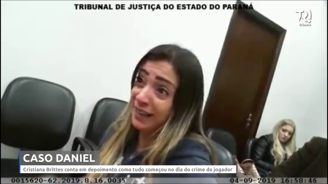 Cristiana Brittes conta em depoimento como tudo começou no dia do crime do jogador