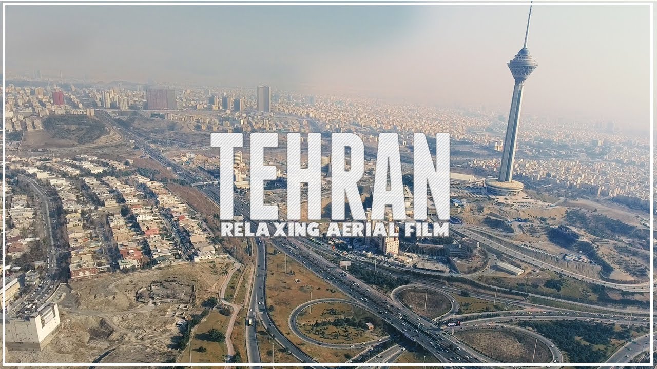 Tehran, Iran 🇮🇷 in Video by Drone /Relaxing Aerial Film - Tehran today !