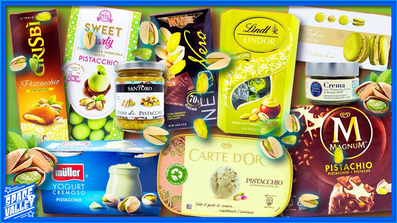 Qual è il miglior CIBO al PISTACCHIO? - Taste Test