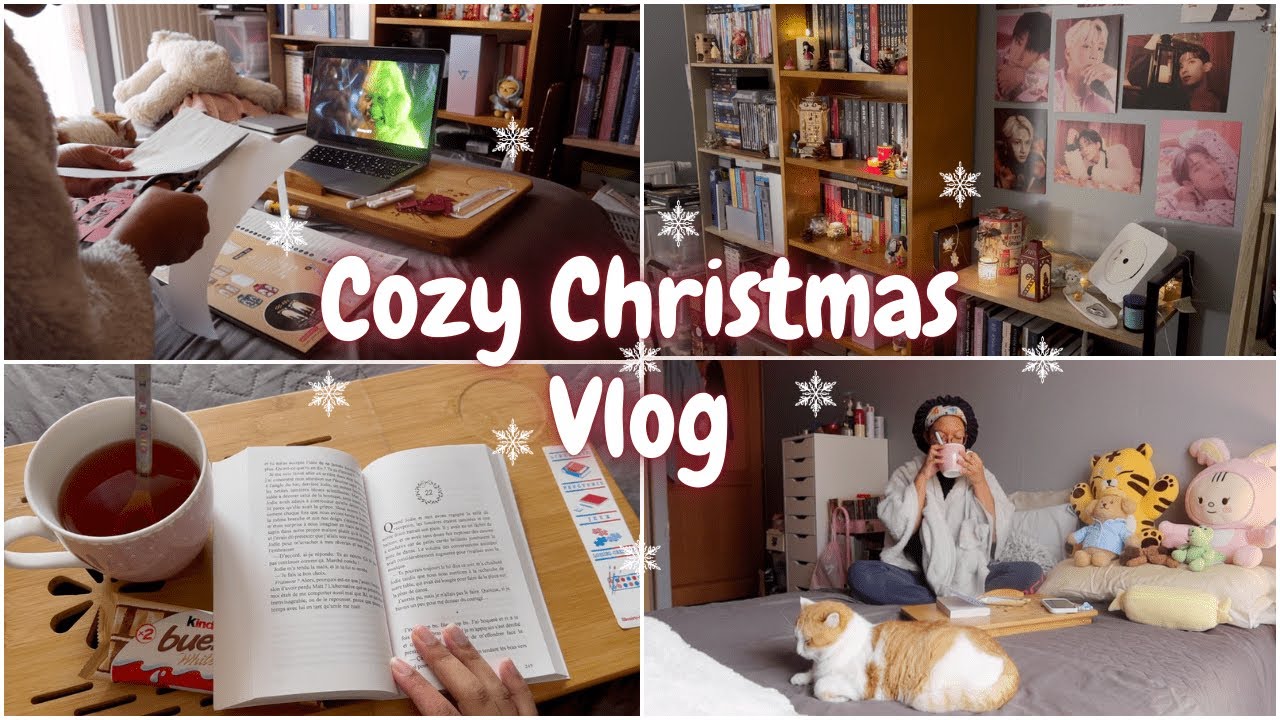 Vlog ❄️ | Routines, DIY de Noël, movies & skincare