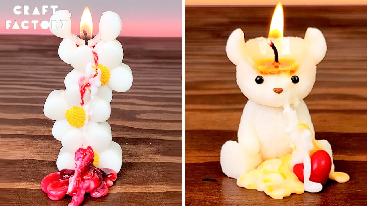 Super Satisfying Candles Crafts That We Think You'll Love! | Craft Factory | Great Gift Ideas