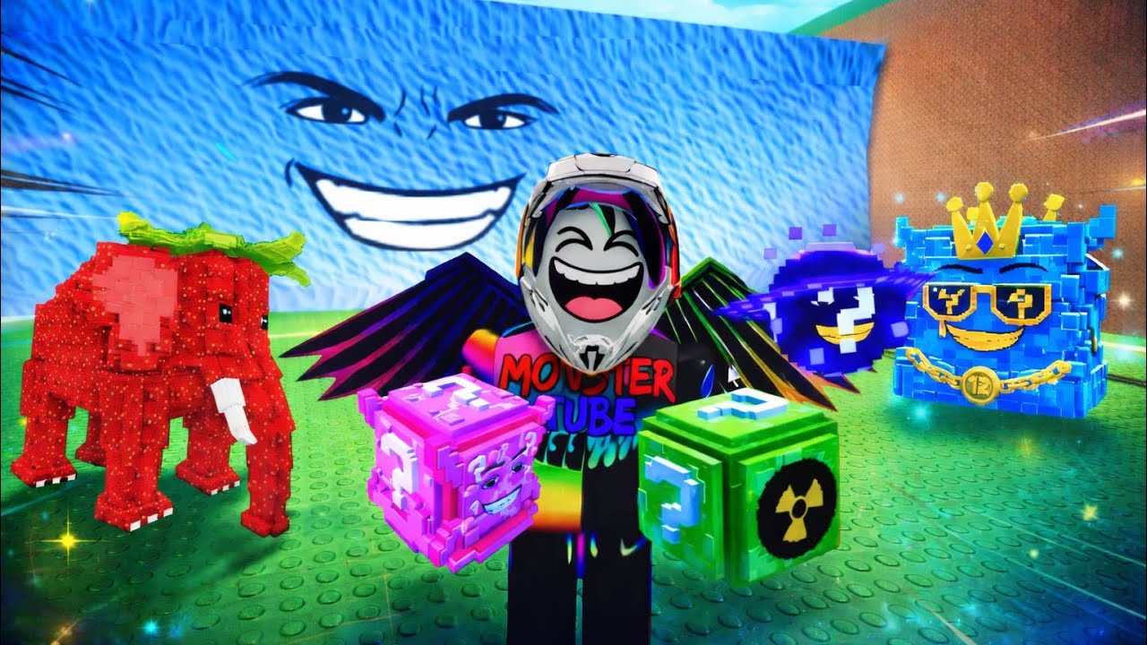 ESCAPE THE TSUNAMI met SUPER ZELDZAME LUCKYBLOCKS!!