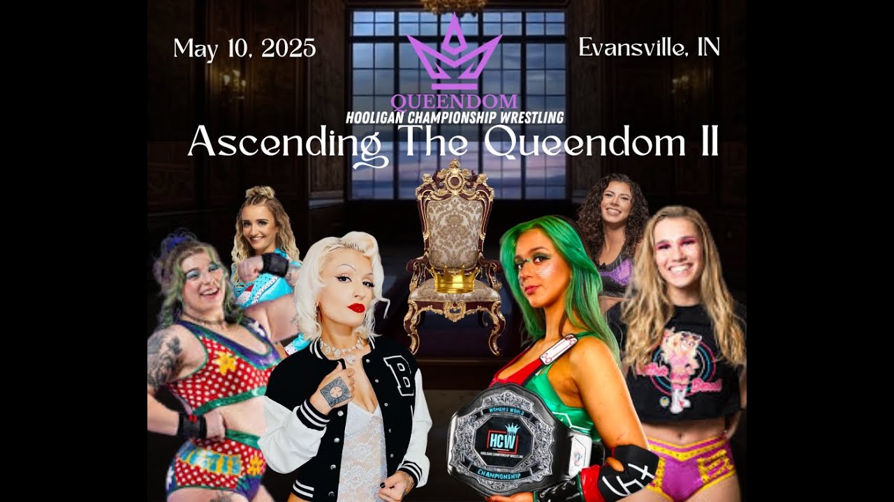 HCW PRESENTS ASCENDING THE QUEENDOM 2 Airica Demia vs Gabby Forza vs Angel Metro vs Brittnie Brooks