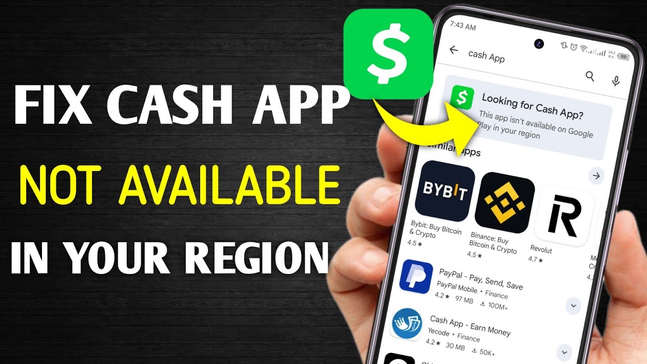 How to Fix &ldquo;Cash App Not Available in Your Region&rdquo; & Create an Account Anywhere!