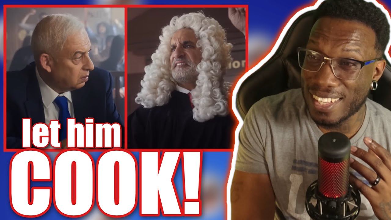 REACTING to Bassem Youssef & Amjad Al-Nour - Bibi's Trial