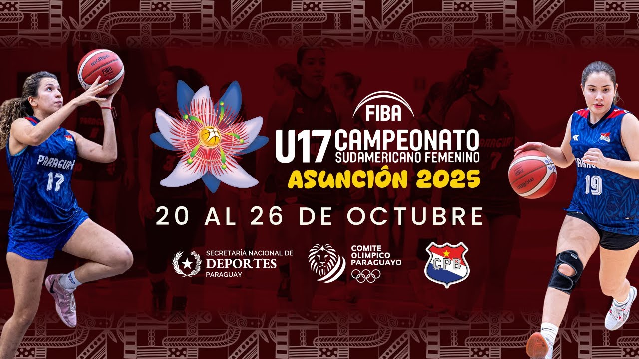 Sudamericano FIBA U17 Femenino 2025 | En vivo desde el COP Arena
