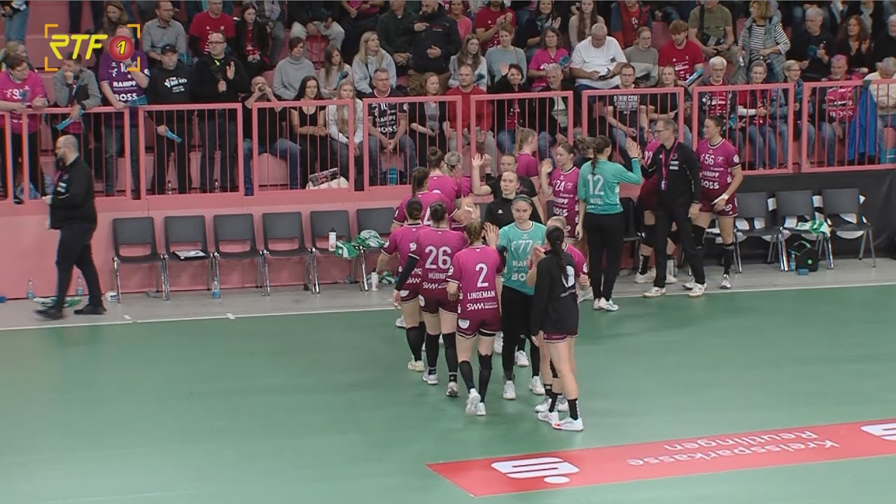 Handball 1.Bundesliga Damen TuS Metzingen gegen HSG Benhseim/Auerbach