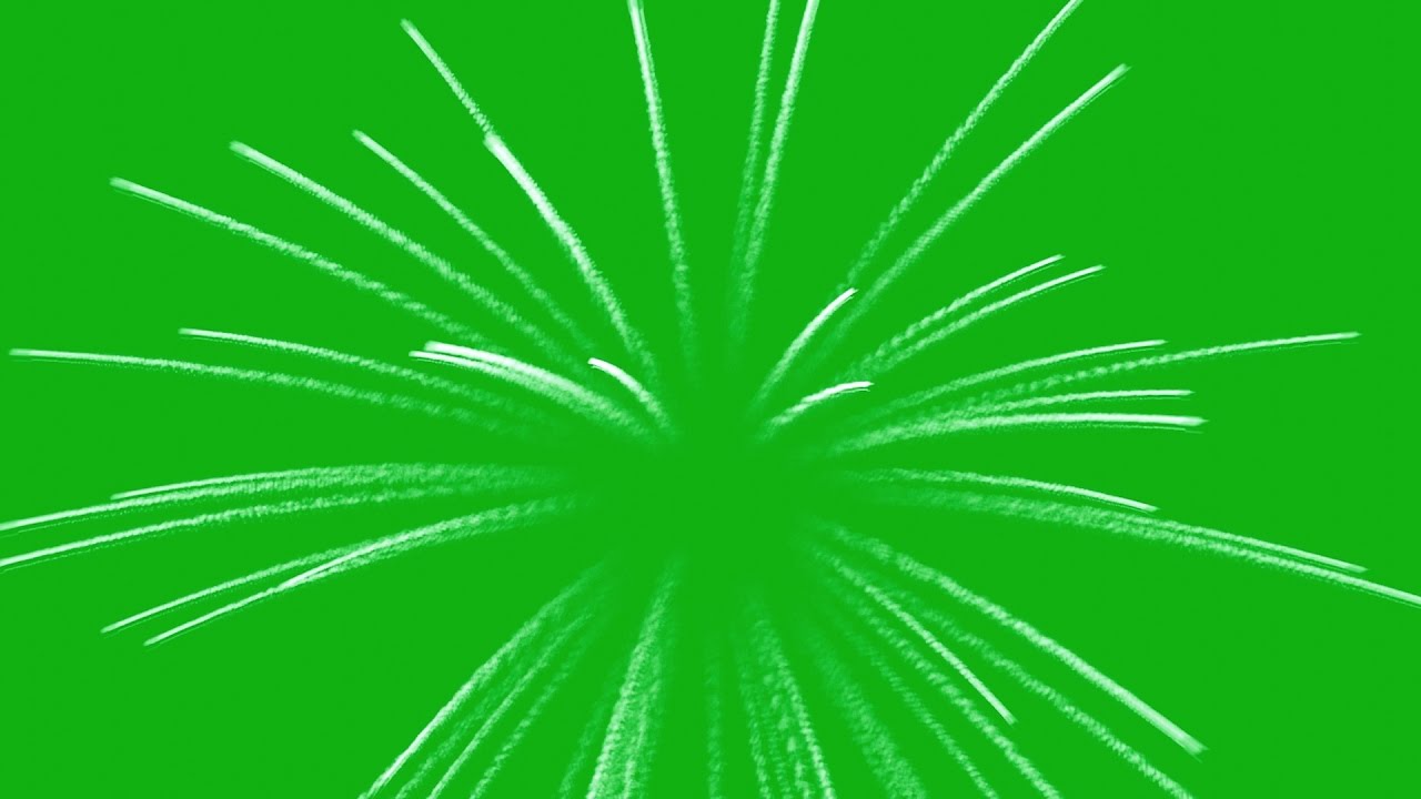 Smoke Explosion on Green Screen