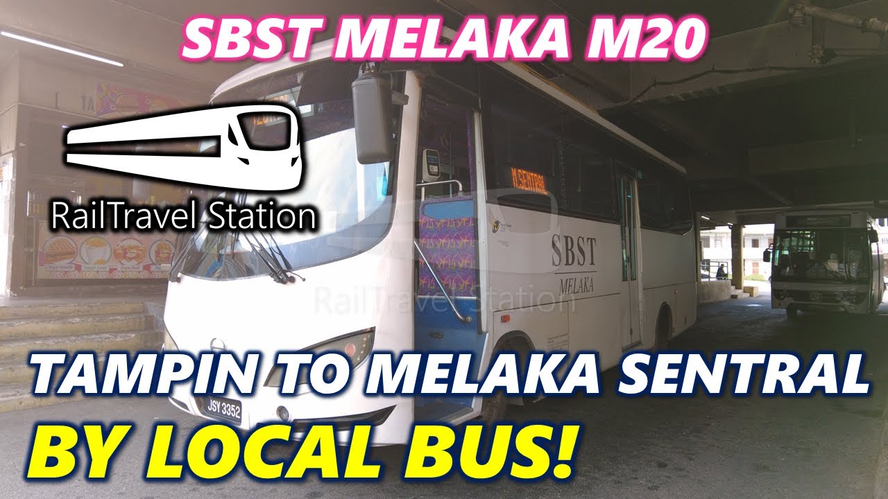 NEW SBST MELAKA BUS FROM TAMPIN! 🇲🇾🚌 BAS.MY Melaka Bus Service M20 Tampin→Melaka Sentral