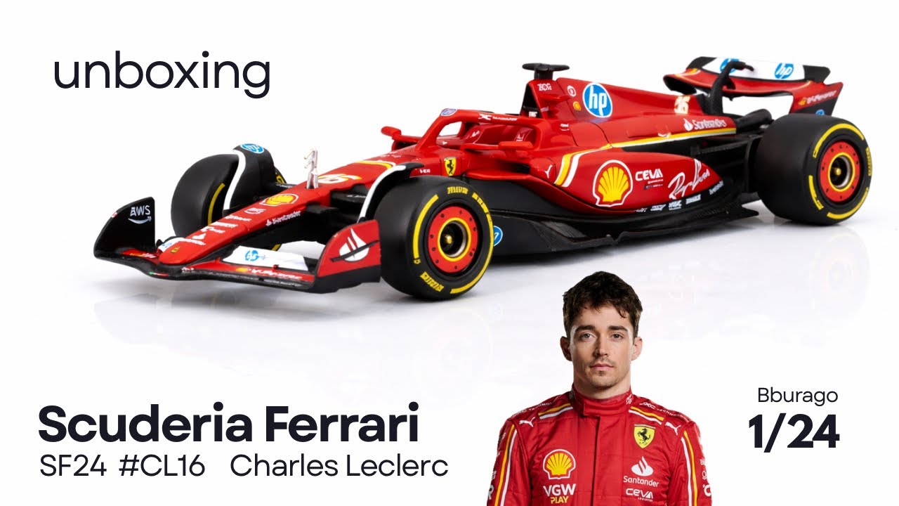 SF24 1/24 Bburago Scuderia Ferrari by bburago
