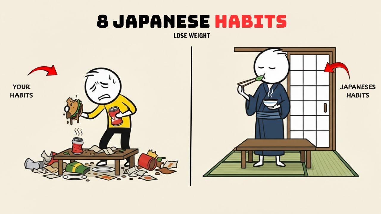 8 Japanese Eating Habits That SUPPORT Natural Weight Loss (Without Strict Dieting)