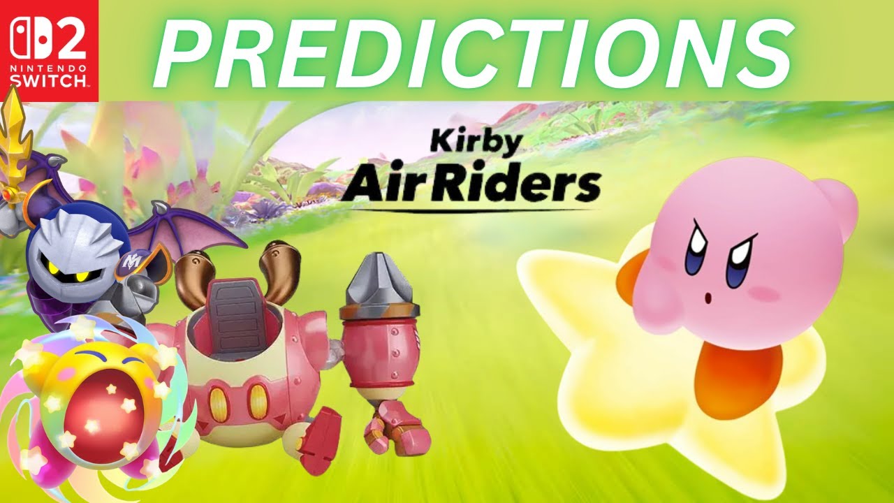 Everything i want to see in Kirby Air Riders