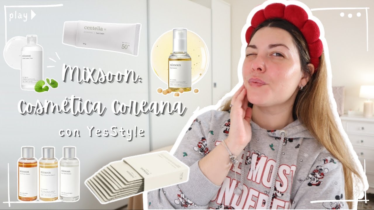 MIXSOON | Probando cosmética coreana con YesStyle