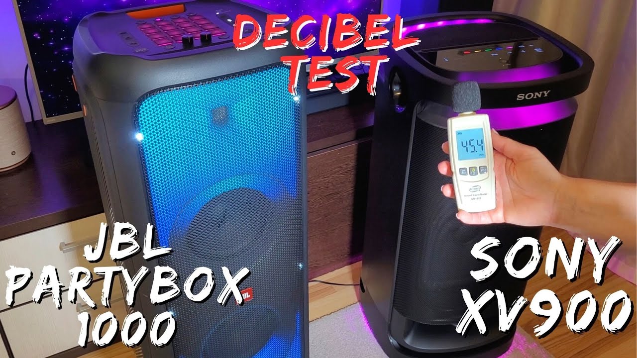 JBL Partybox 1000 VS Sony XV900 - Which is louder???