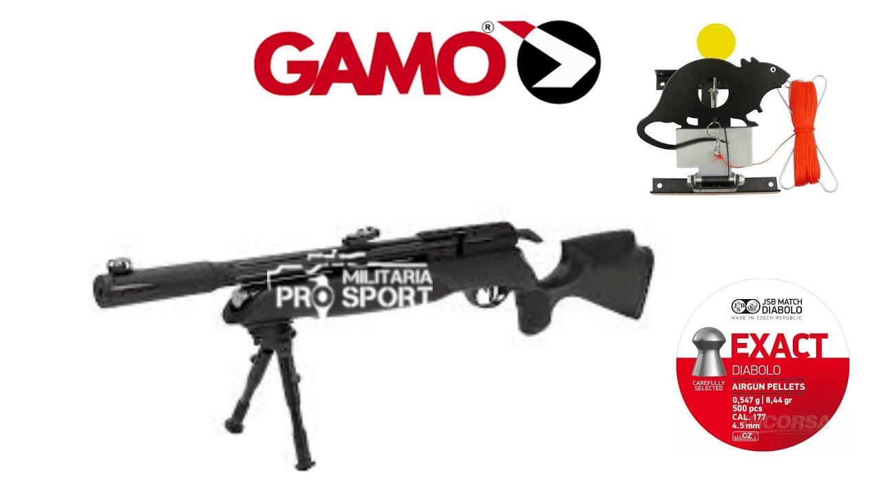 Gamo Arrow TEST skupienia na 25 m Czy Gamo nadaje się na zawody HFT ?