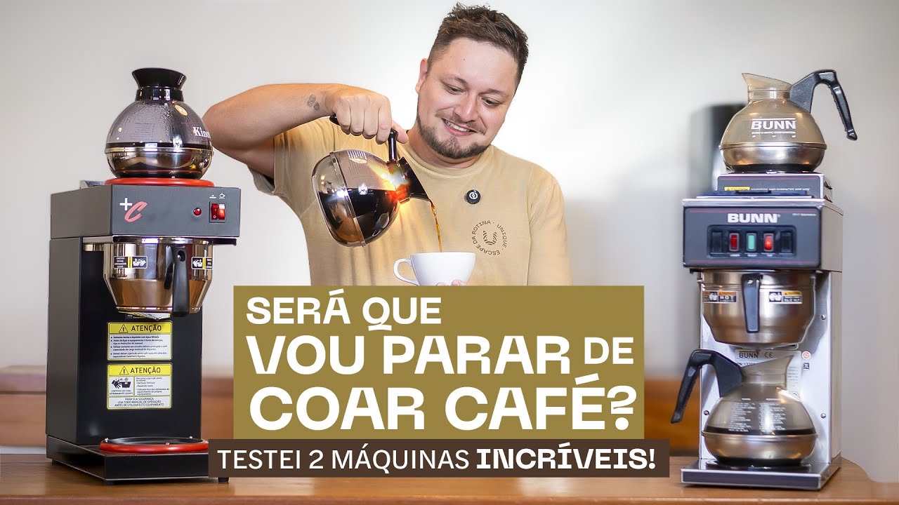 ADEUS FILA! CONHEÇA DUAS MÁQUINAS DE CAFÉ FILTRADO QUE AGILIZAM O ATENDIMENTO
