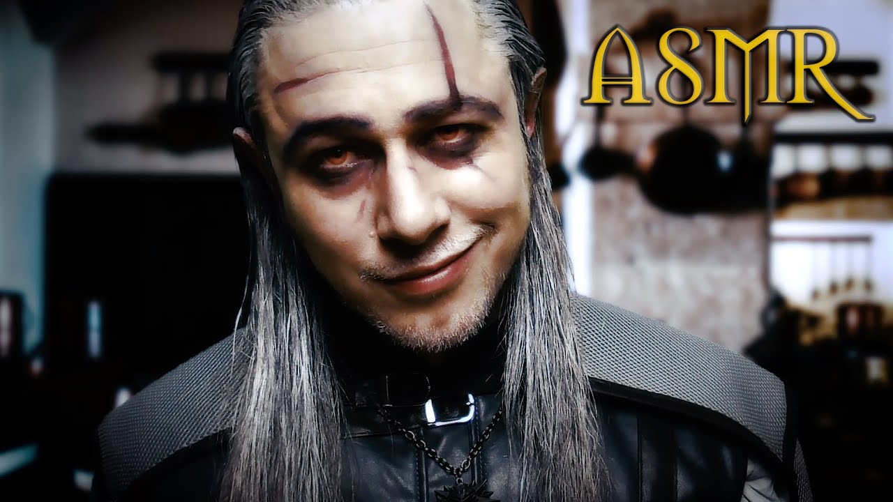 Gwent with Geralt (Witcher ASMR) | Collab with Oopsydaisy ASMR