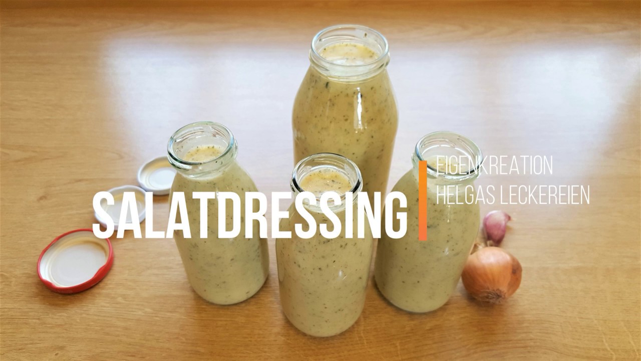 Salatsauce auf Vorrat // Bestes Salatdressing // einfach und lecker // Eigenkreation