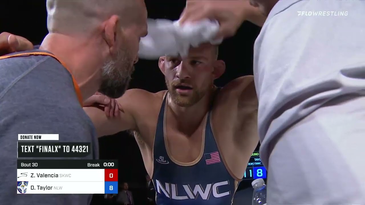 86 Kg Round 2 - Zahid Valencia, Sunkist Kids WC Vs David Taylor, Nittany Lion Wrestling Club  - TMWC