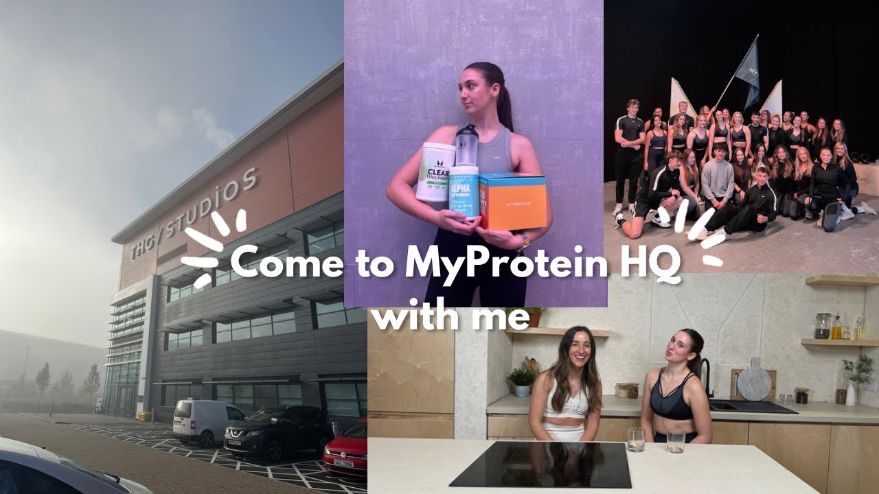 Come to MyProtein HQ with me!!