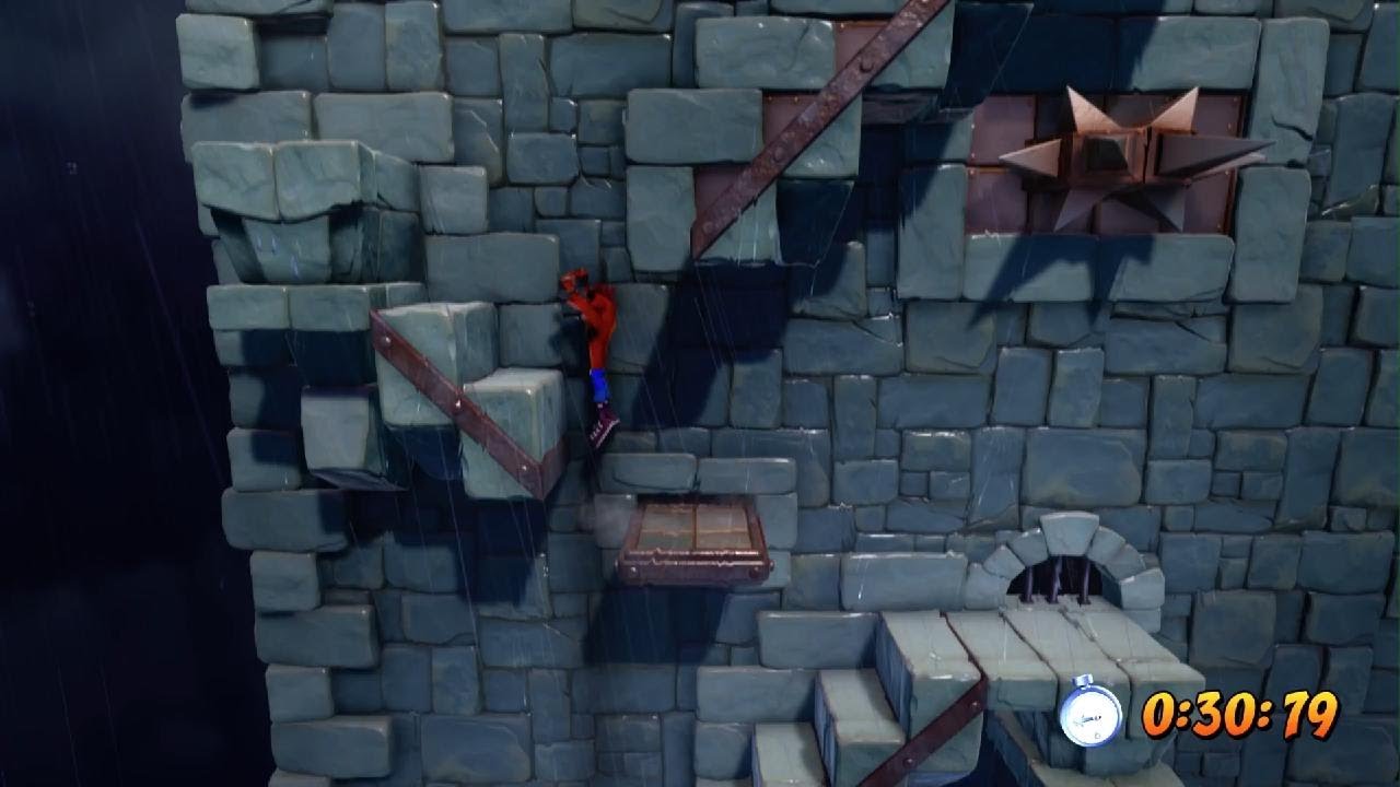 Crash Bandicoot N. Sane - Stormy Ascent Gold Relic
