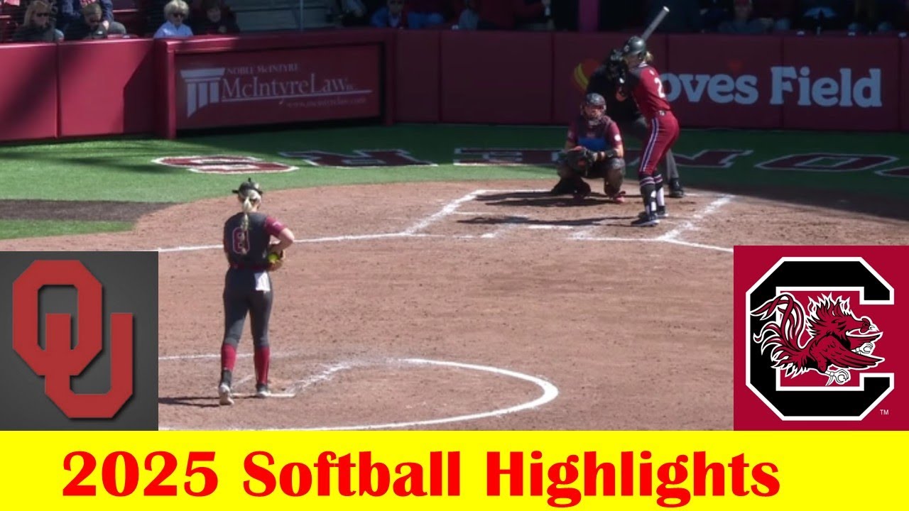 #10 South Carolina vs #1 Oklahoma Softball Game 2 Highlights 3 9 2025