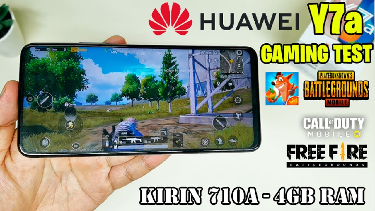 HUAWEI Y7a en Perú: Gaming Test PUBG, Free Fire, Call of Duty, Crash on The Run (Kirin 710A)