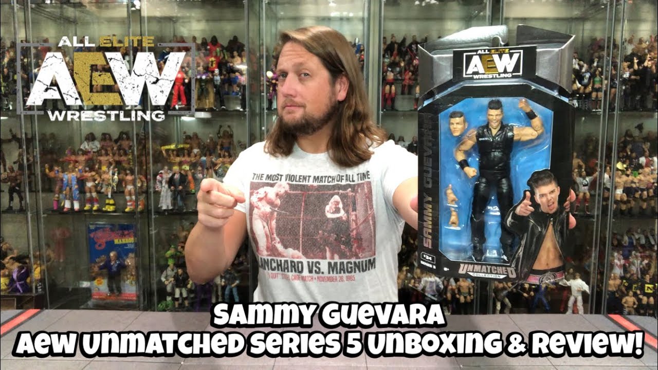 Sammy Guevara AEW Unmatched Series 5 Unboxing & Review!