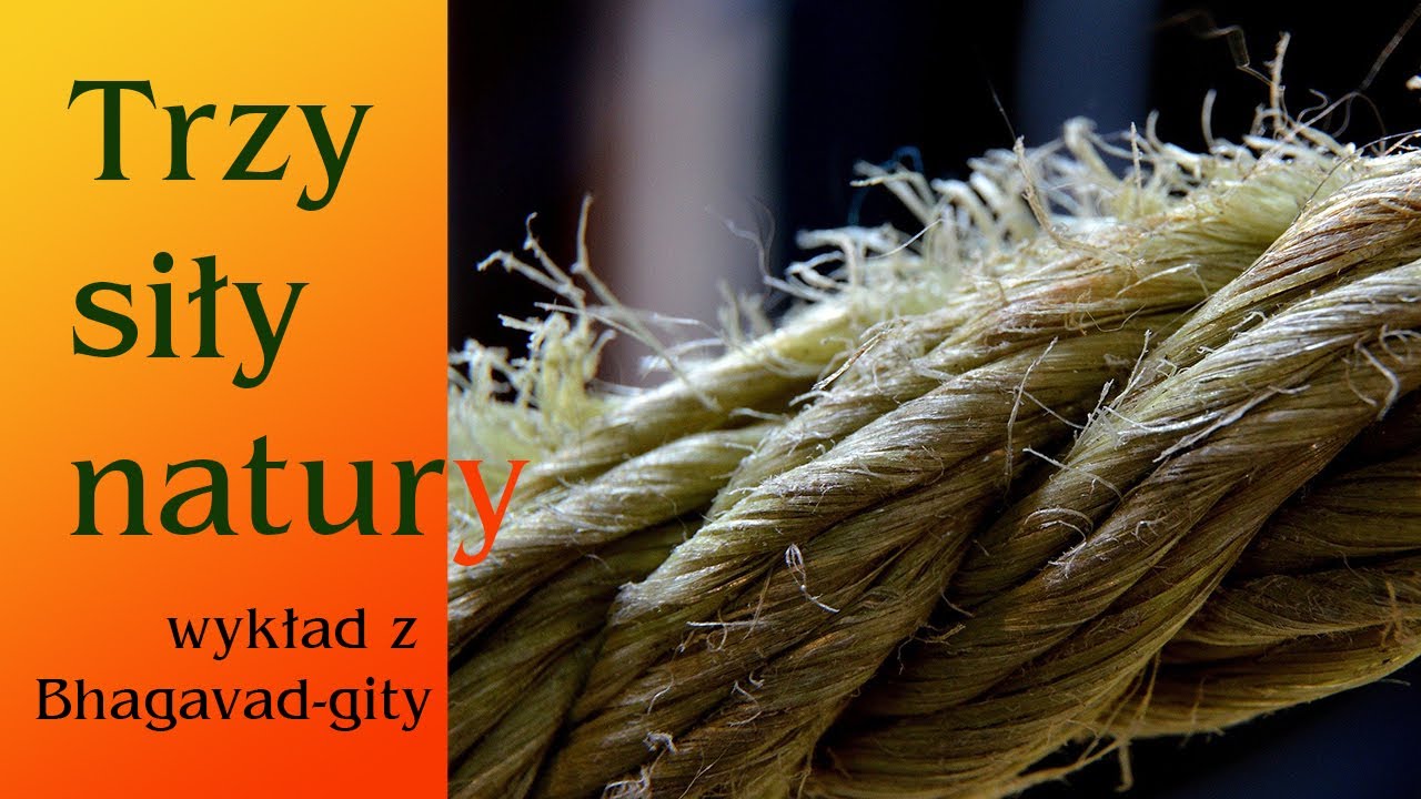 Trzy siły natury materialnej - wykład na podstawie Bhagavad-gity rozdz. 14.