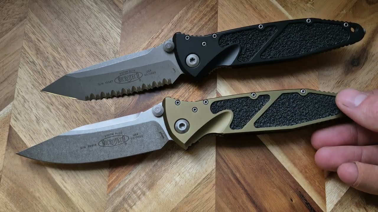 Повторное изучение руководства пользователя Microtech Socom Elite.