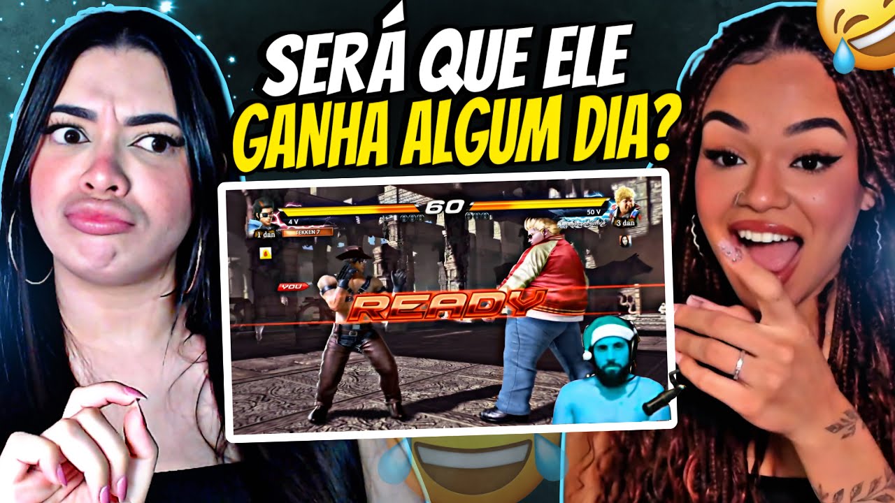 Smzinho MELHOR RAGE Tekken 7 #25 - A Capoeira do Gordinho é Foda | NAT e VIC MV [REACT]
