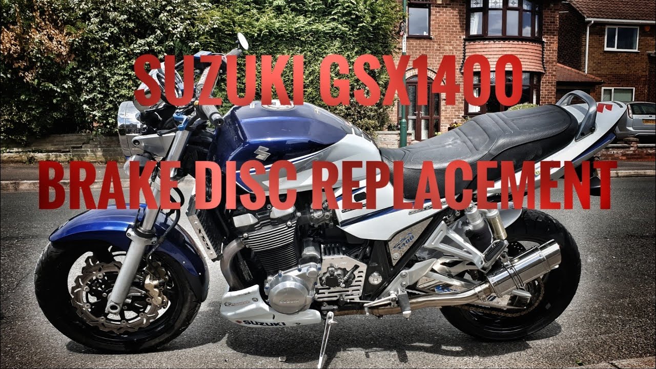 Suzuki GSX1400 Brake Disc Change