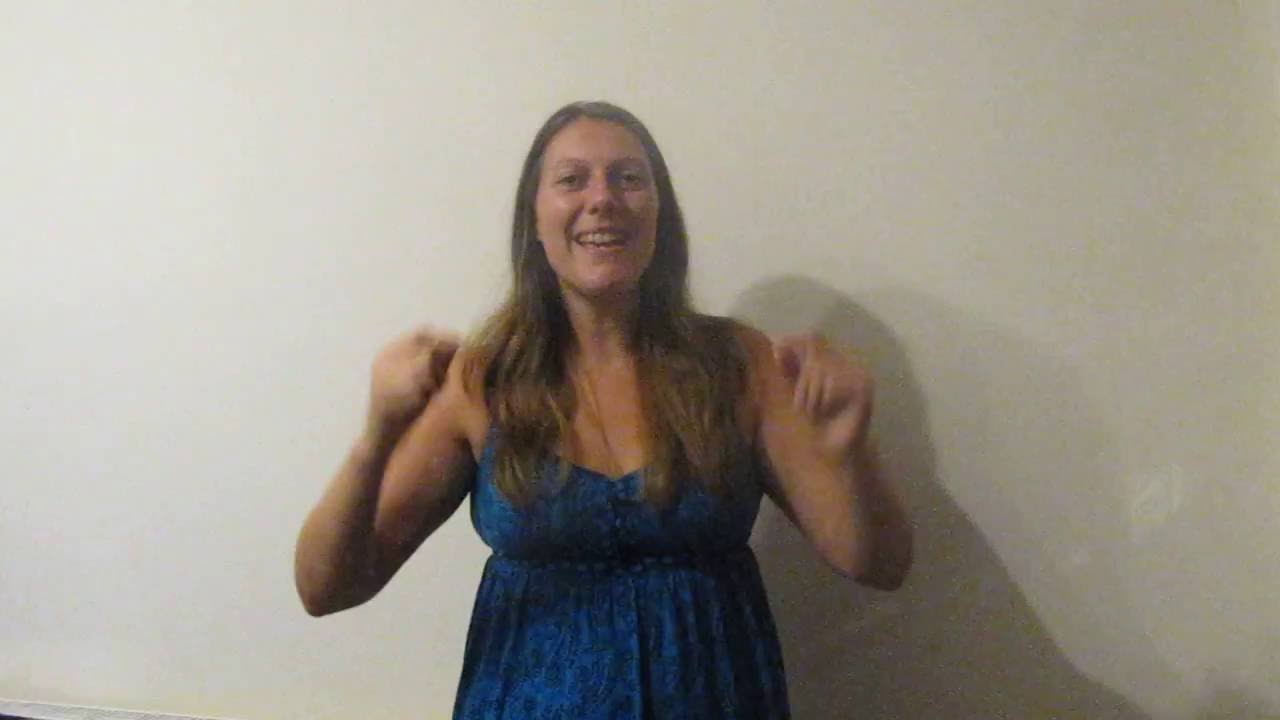 10 fat sausages - British Sign Language (BSL) and singing